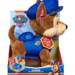 Paw Patrol Chase Interactive Plush -Soft Toys store AB SM6063790 5