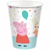 Peppa Pig Confetti Party 266ml Paper Cups - 8 Pack -Soft Toys store BA 582626