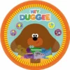 Hey Duggee 23cm Round Paper Plates - 8 Pack -Soft Toys store BA 9908517