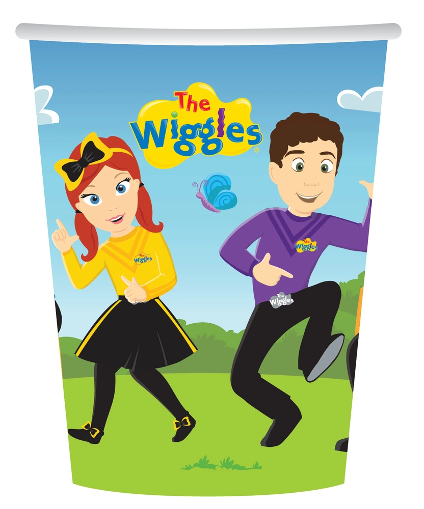 The Wiggles 266ml Paper Cup 8 Pack 3 The Wiggles 266ml Paper Cup 8 Pack