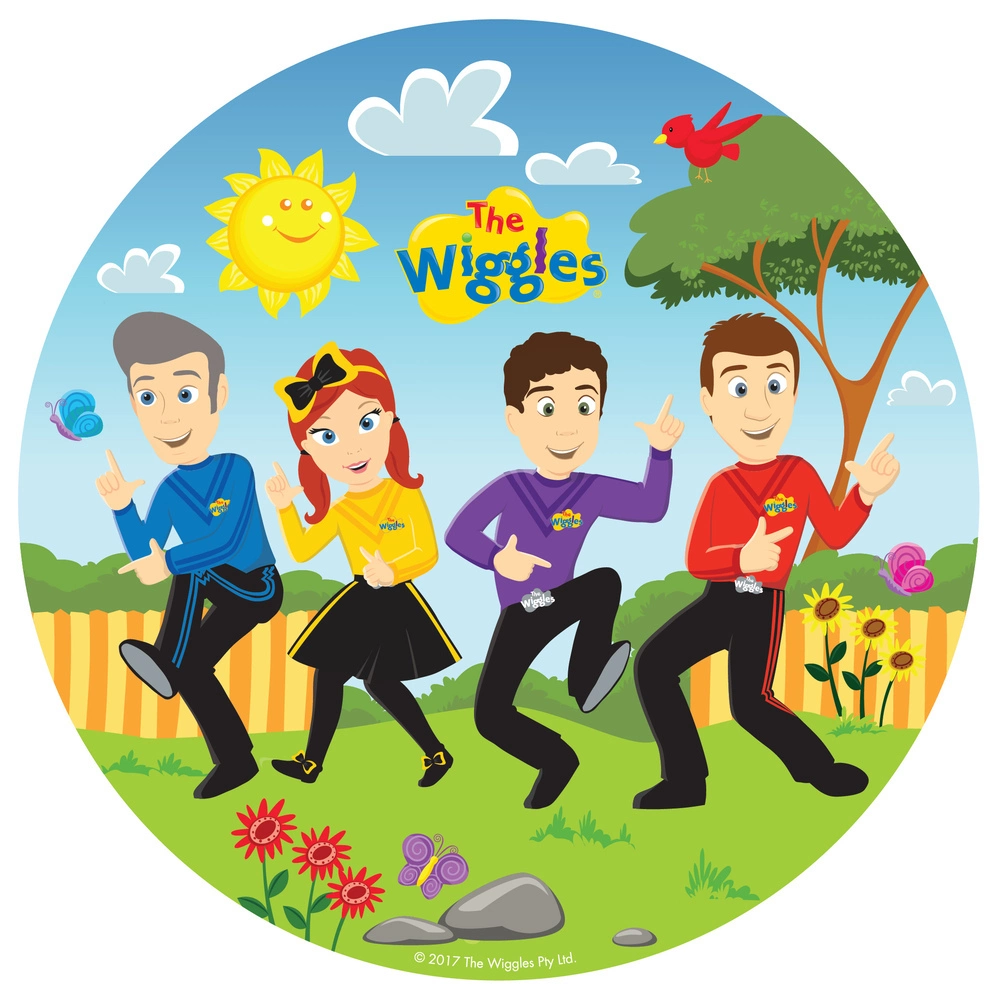 The Wiggles 23cm Round Paper Plates 8 Pack 3 The Wiggles 23cm Round Paper Plates 8 Pack
