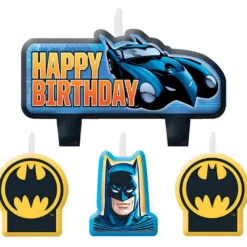 Batman Birthday Candle Set