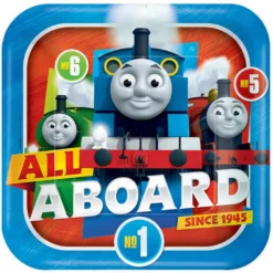 Thomas & Friends Thomas All Aboard 23cm Square Plates