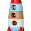 Discoveroo: Magnetic Stacking Rocket Blue And White -Soft Toys store BB000055