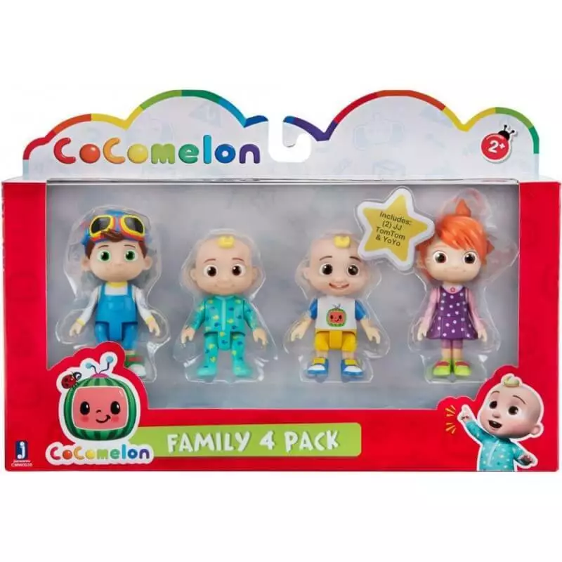 CoComelon 4 Figure Pack - Family Set 3 CoComelon 4 Figure Pack - Family Set - Image 2