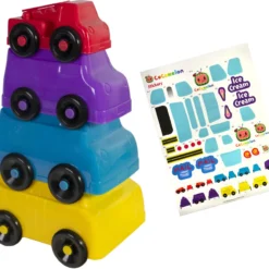 CoComelon Fun Stacking Vehicles -Soft Toys store BI CO445004 2