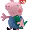 Peppa Pig Regular George Beanie Plush Toy 15cm -Soft Toys store BI000016
