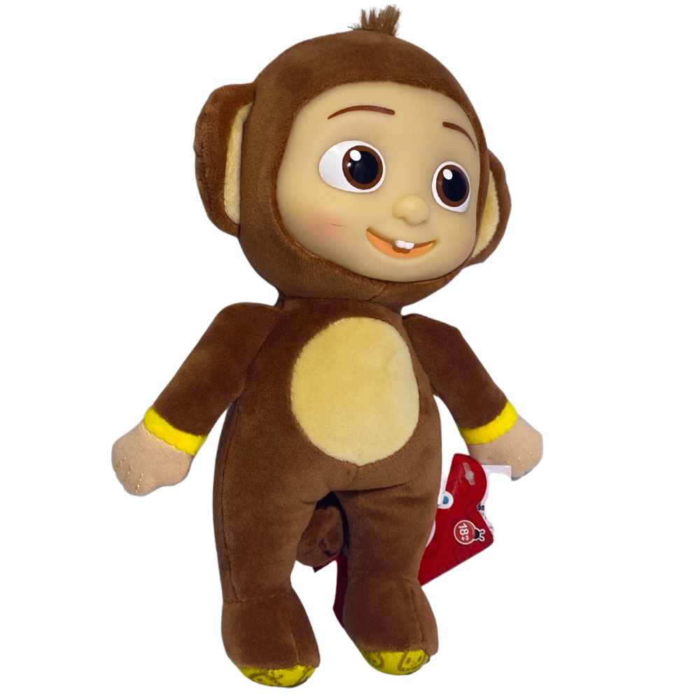 Cocomelon Little Basic Plush - JJ Monkey - 20cm 3 Cocomelon Little Basic Plush - JJ Monkey - 20cm