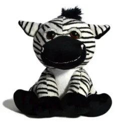 CA Australia Wild Animal Sitting Zebra Plush Toy 18cm