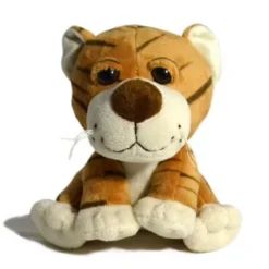 CA Australia Wild Animal Sitting Tiger Plush Toy 18cm