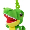 CA Australia Dino Mights T-Rex Clip On Plush Toy 8cm Green -Soft Toys store CA000244TREX