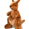 CA Australia Australian Made Kangaroo With Joey Plush Toy 26cm -Soft Toys store CA000722