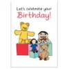 ABC Kids Play School Celebration Birthday Card 11cm X 15cm -Soft Toys store CB000001