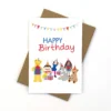 ABC Kids Play School Birthday Card 11cm X 15cm -Soft Toys store CB000008