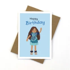 ABC Kids Play School Kiya Birthday Birthday Card 11cm X 15cm