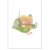 Candle Bark Creations City Life Life In Perth Greeting Card 11cm X 15cm -Soft Toys store CB000016