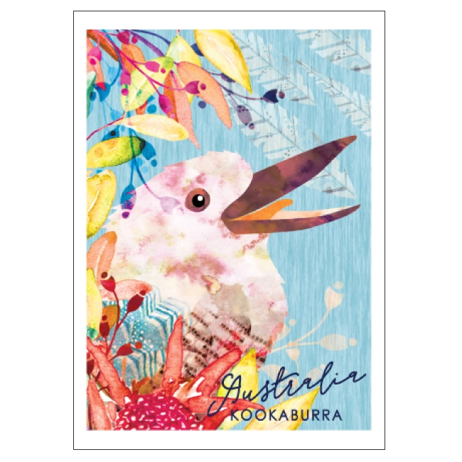 Candle Bark Creations Among The Gum Trees Kookaburra Greeting Card 11cm X 15cm 3 Candle Bark Creations Among The Gum Trees Kookaburra Greeting Card 11cm X 15cm