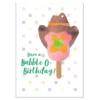 Candle Bark Creations Matilda's Milk Bar Cowboy Ice Cream Birthday Card 11cm X 15cm -Soft Toys store CB000030