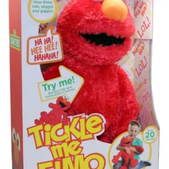 Sesame Street Tickle Me Elmo Talking Plush Toy 45cm -Soft Toys store HS000108 2