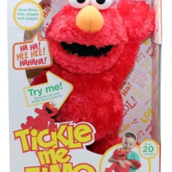 Sesame Street Tickle Me Elmo Talking Plush Toy 45cm