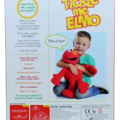 Sesame Street Tickle Me Elmo Talking Plush Toy 45cm -Soft Toys store HS000108 3