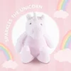Resoftables Sparkles The Unicorn Small Plush Toy 30cm 1 Resoftables Sparkles The Unicorn Small Plush Toy 30cm -Soft Toys store HS000132UNICORN