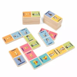 Bluey Wooden Dominoes Set -Soft Toys store JA BLU251C 3