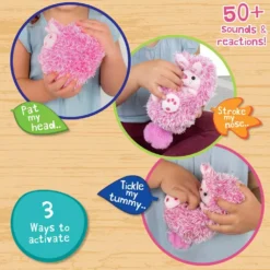 Curlimals - Bo The Bunny -Soft Toys store JA CURL3723 2