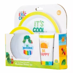 The Very Hungry Caterpillar 3 Piece Mealtime Set 14 The Very Hungry Caterpillar 3 Piece Mealtime Set -Soft Toys store JA HC8000 2