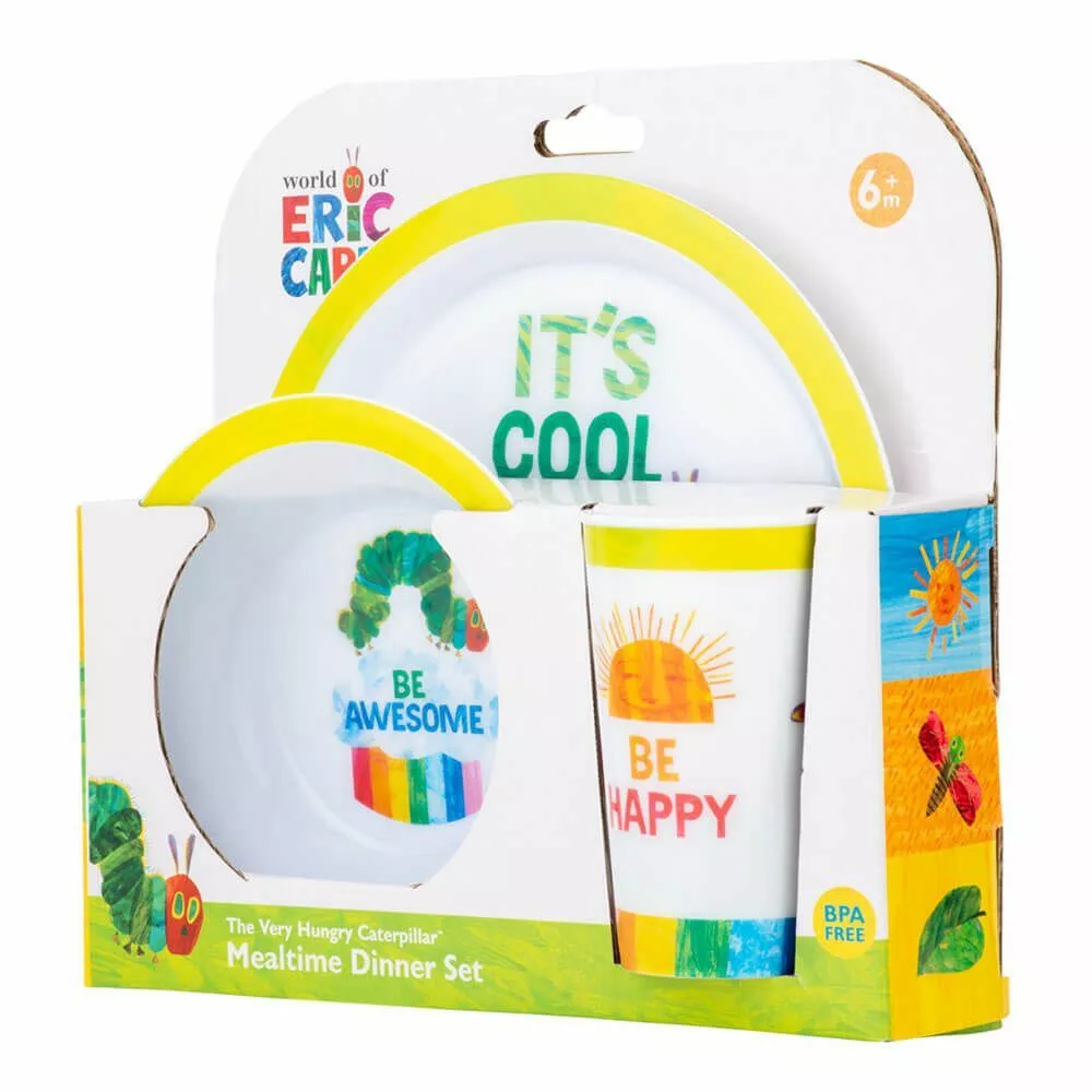 The Very Hungry Caterpillar 3 Piece Mealtime Set 5 The Very Hungry Caterpillar 3 Piece Mealtime Set - Image 3