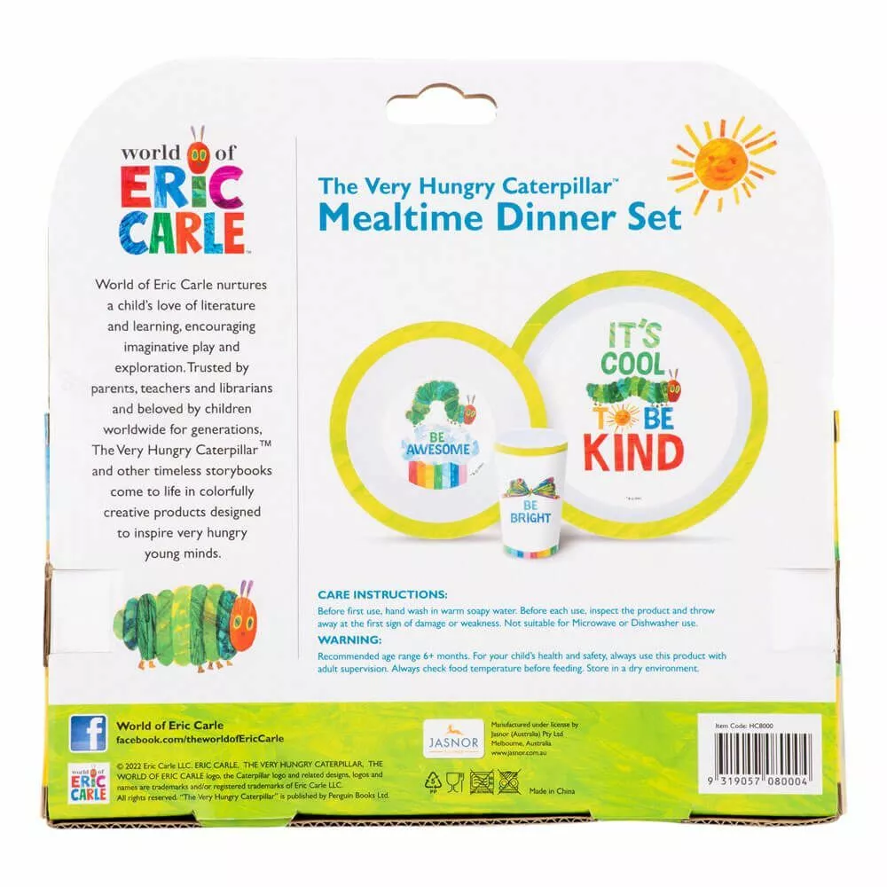 The Very Hungry Caterpillar 3 Piece Mealtime Set 6 The Very Hungry Caterpillar 3 Piece Mealtime Set - Image 4
