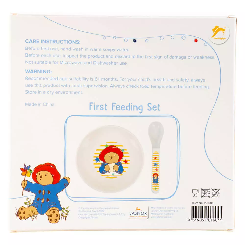 Paddington Bear Paddington First Feeding Set 7 Paddington Bear Paddington First Feeding Set - Image 5