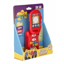 The Wiggles Flip And Learn Phone -Soft Toys store JA000005 2