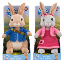Peter Rabbit Talking Lily Bobtail Soft Plush Toy 31.5cm -Soft Toys store JA000205 1