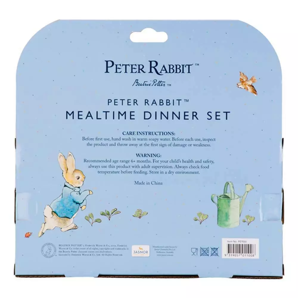 Peter Rabbit 3 Piece Dinner Set 6 Peter Rabbit 3 Piece Dinner Set - Image 4