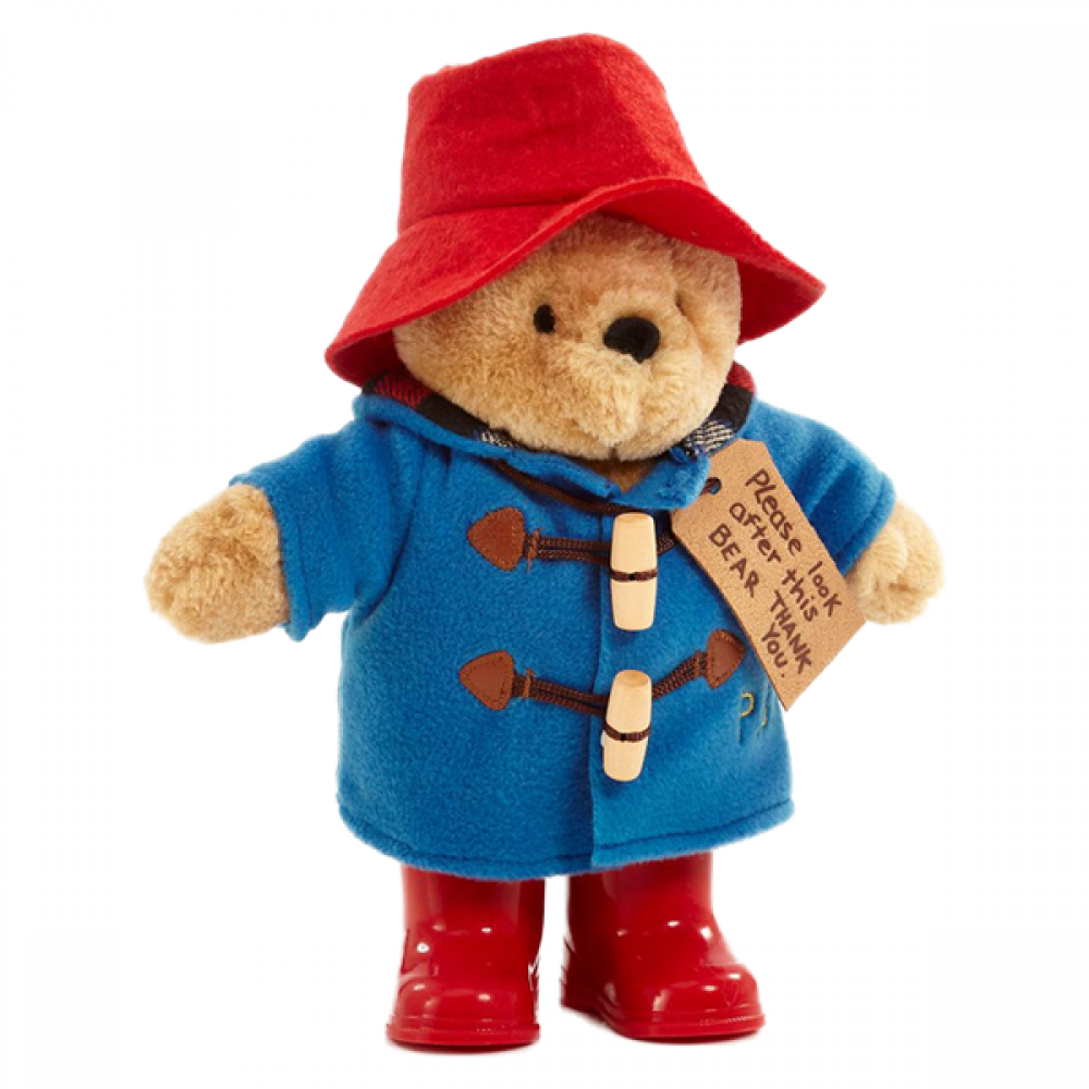 Paddington Bear With Boots & Jacket Medium Plush Toy 22cm 4 Paddington Bear With Boots & Jacket Medium Plush Toy 22cm - Image 2