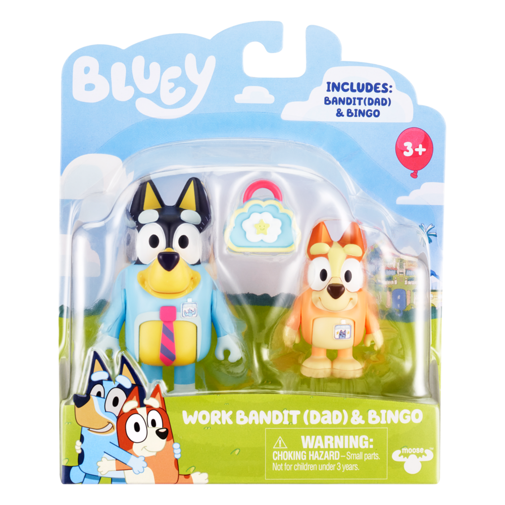 Bluey Professional Figure 2-Pack: Bluey & Bingo 4 Bluey Professional Figure 2-Pack: Bluey & Bingo - Image 2