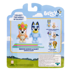 Bluey Queens Bingo & Bluey Figurines 2 Pack 11 Bluey Queens Bingo & Bluey Figurines 2 Pack -Soft Toys store MO 13082 ROYAL 4