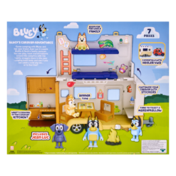 Bluey's Caravan Adventures Playset With Jean Luc 11 Bluey's Caravan Adventures Playset With Jean Luc -Soft Toys store MO 13086 4