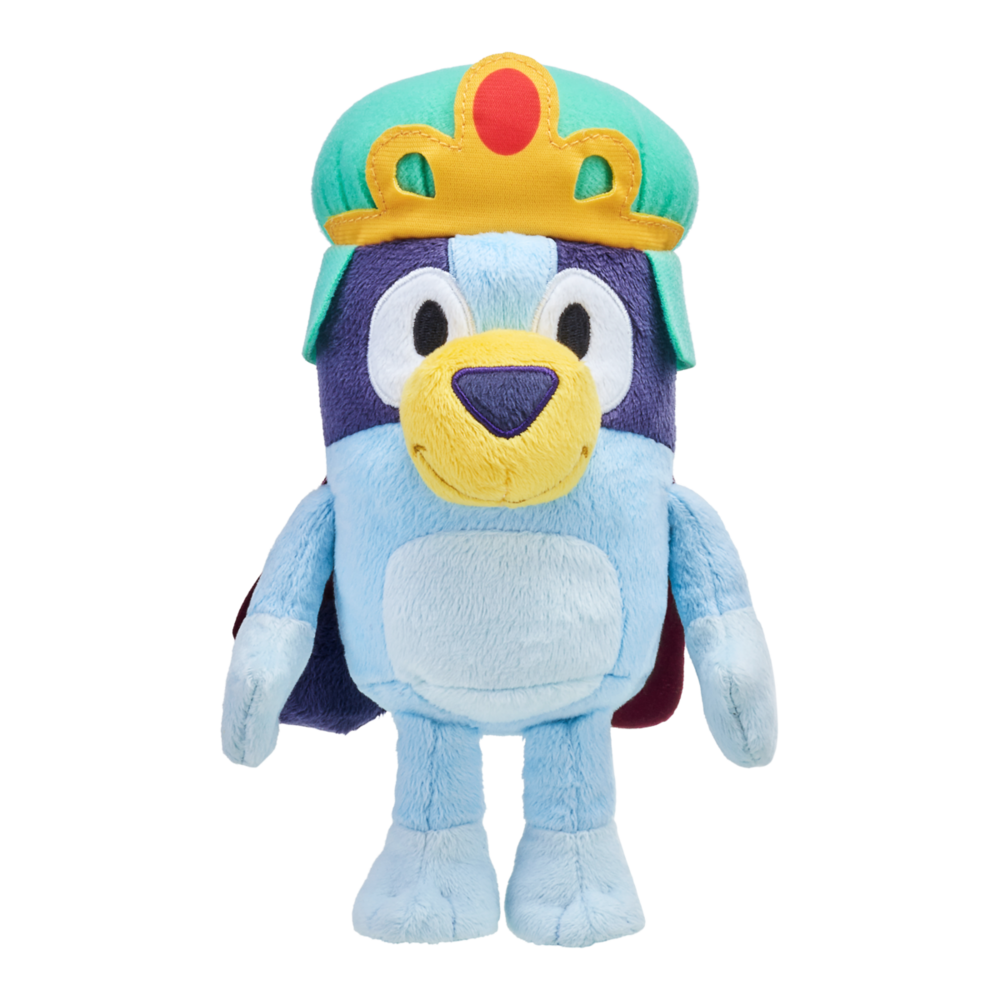 Bluey Friends Mini Plush - Bluey Royalty 20cm 3 Bluey Friends Mini Plush - Bluey Royalty 20cm