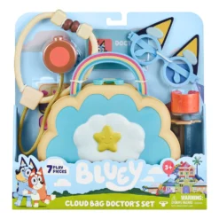 Bluey Cloud Bag Doctor's Set -Soft Toys store MO 13095 1