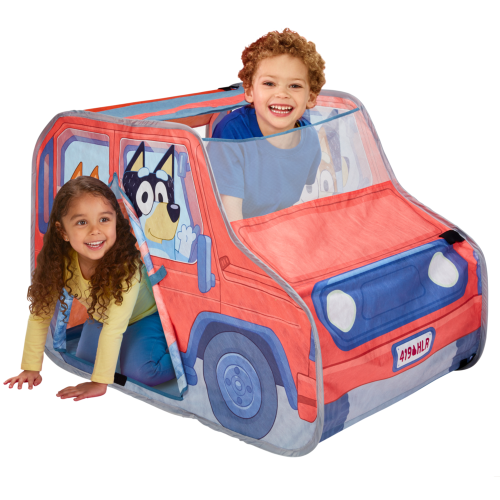 Bluey Heeler Family 4WD Pop Up Play Tent 6 Bluey Heeler Family 4WD Pop Up Play Tent - Image 4