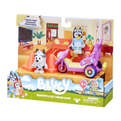 Bluey Muffin's Cat Squad Bike Playset With Muffin Figurine -Soft Toys store MO 17131 4