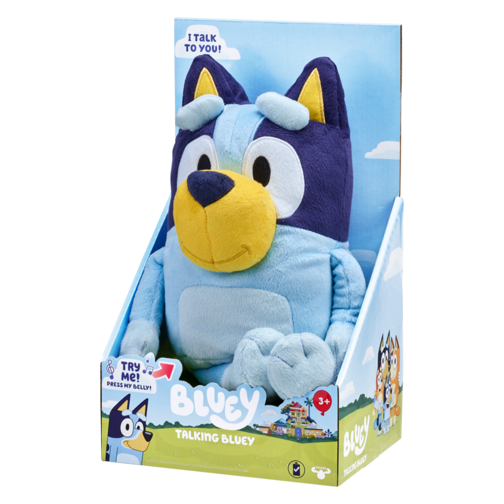 Talking Bluey Plush - 33cm 6 Talking Bluey Plush - 33cm - Image 4