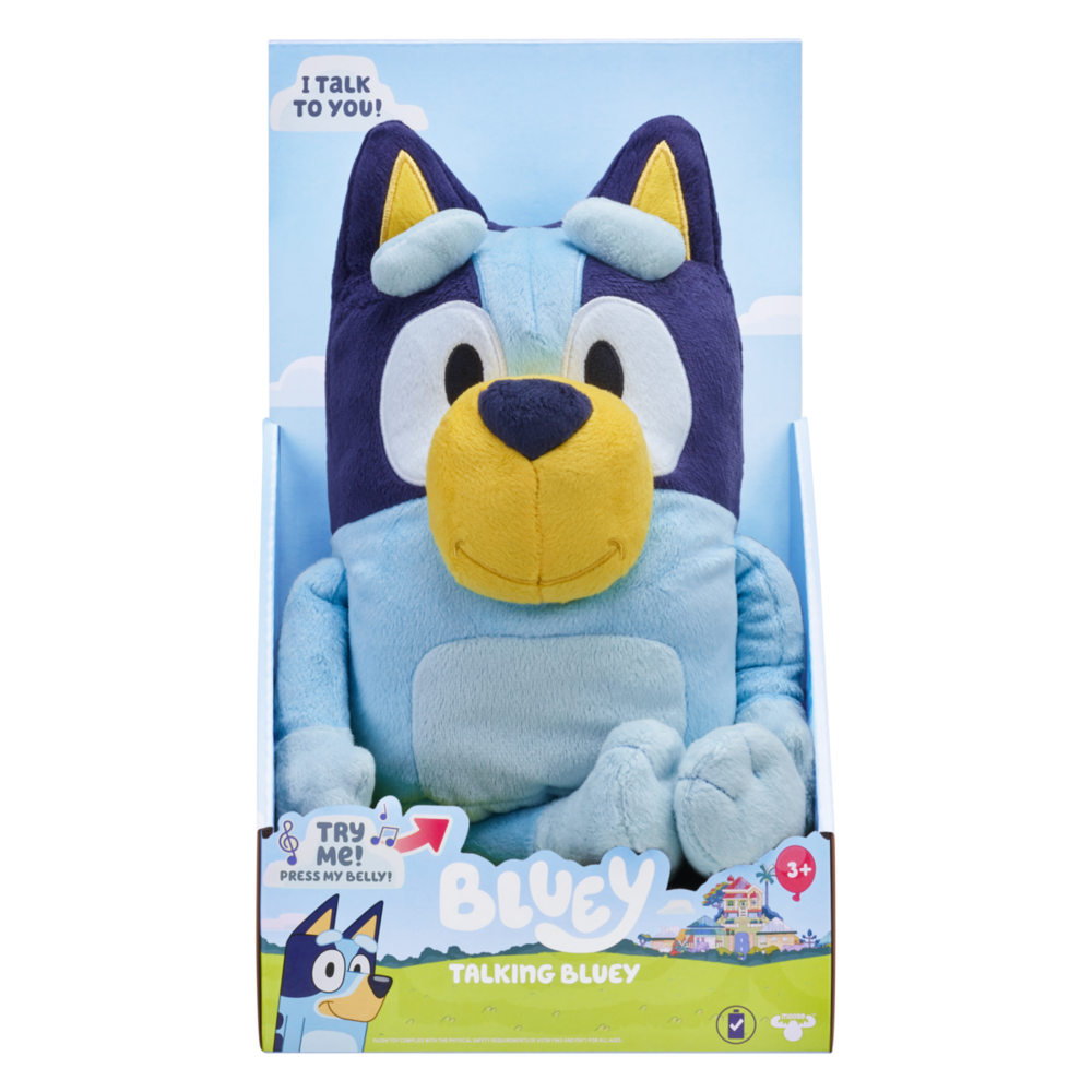 Talking Bluey Plush - 33cm 7 Talking Bluey Plush - 33cm - Image 5