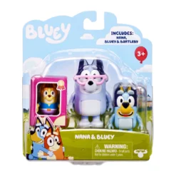 Bluey Christmas Swim Figure 2-Pack: Nana, Bluey & Bartleby -Soft Toys store MO 17157CHRISTMASSWIM 1