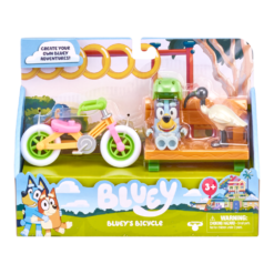 Bluey Bicycle With Bluey Figurine Vehicle Playset -Soft Toys store MO 17161BIKE 2