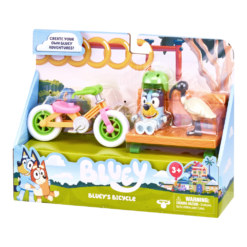Bluey Bicycle With Bluey Figurine Vehicle Playset -Soft Toys store MO 17161BIKE 3