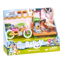 Bluey Bicycle With Bluey Figurine Vehicle Playset -Soft Toys store MO 17161BIKE 4