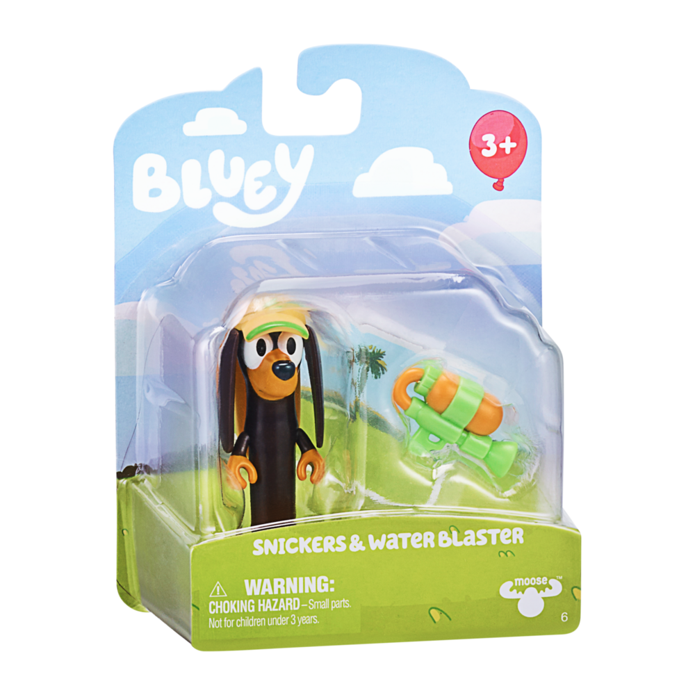 Bluey Story Starters - Snickers & Water Blaster 6 Bluey Story Starters - Snickers & Water Blaster - Image 4